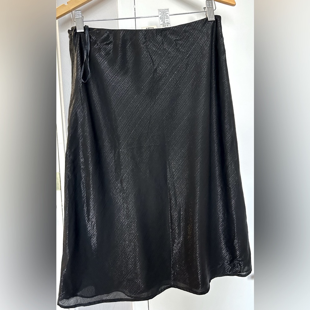 Vintage Donna Karan Silk-blend Skirt, size 10